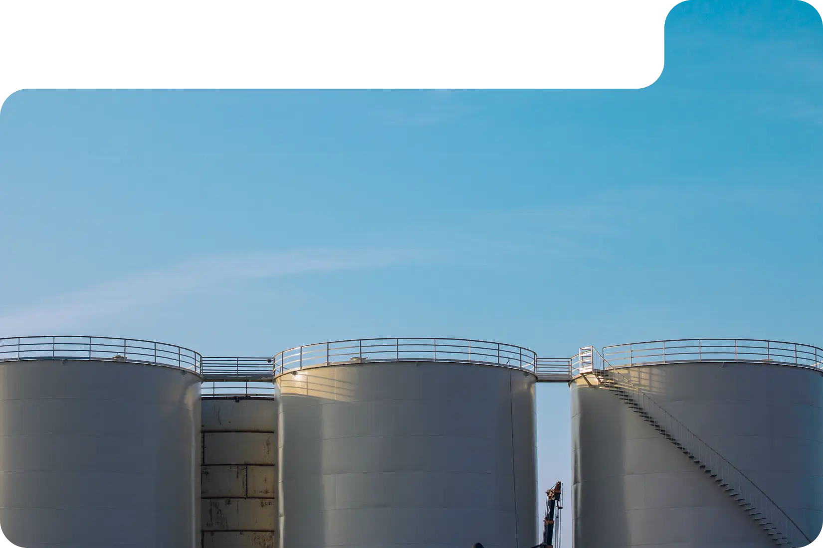 Industrial storage tanks representing Elite Core Systems FZE LLC services